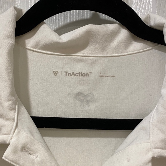 TNA Sleeveless White Polo Dress - Size L - Picture 4 of 6